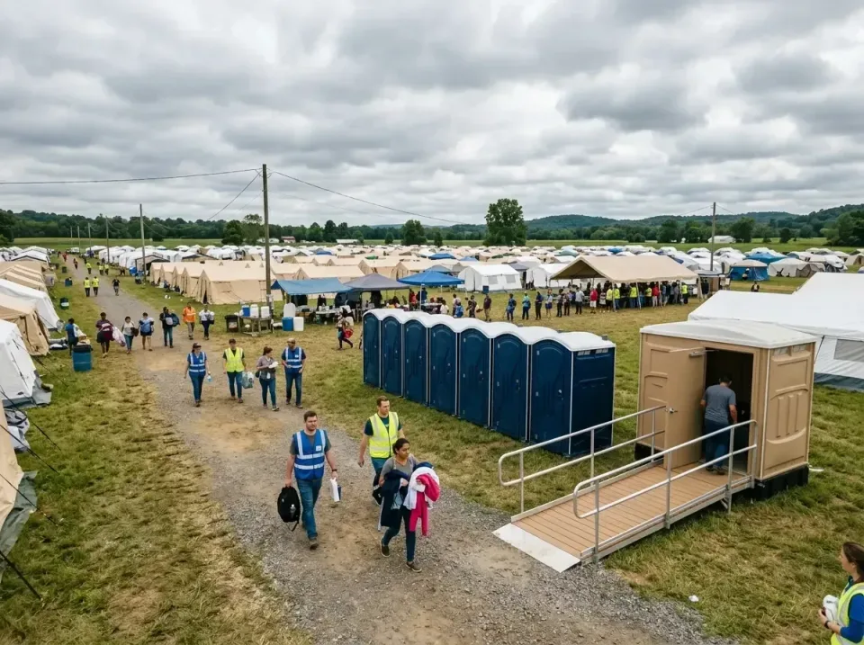 disaster-relief-camp-restrooms-010 — frequently asked questions, Dumpster & Portable Bathrooms Rental in Shiner, TX